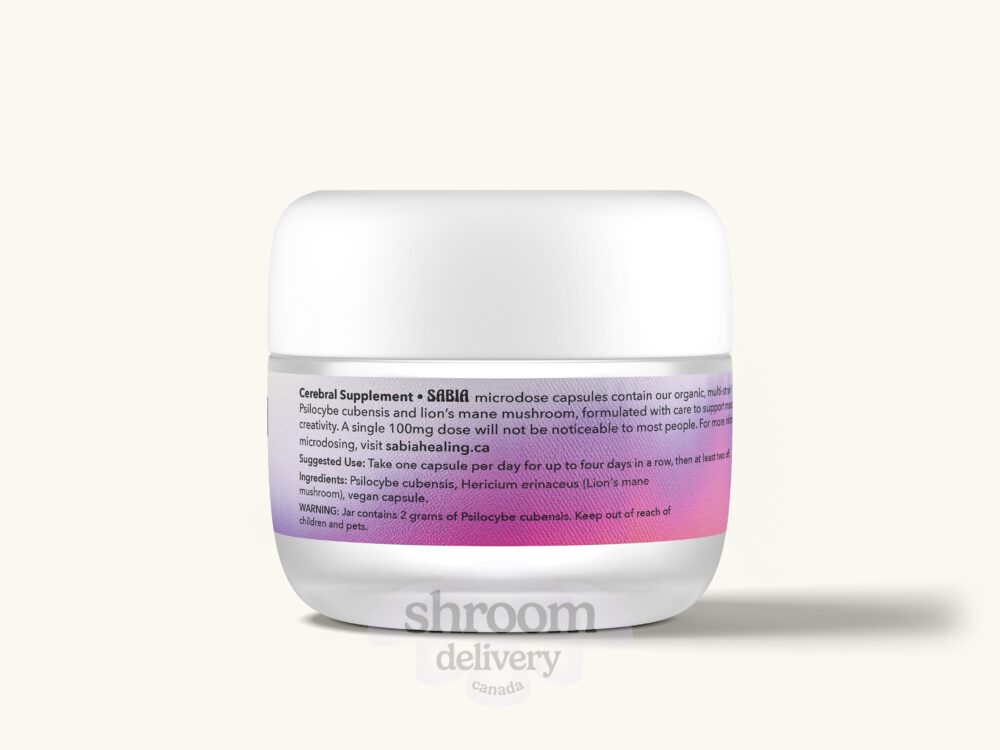 sabia microdose psilocybin mushroom