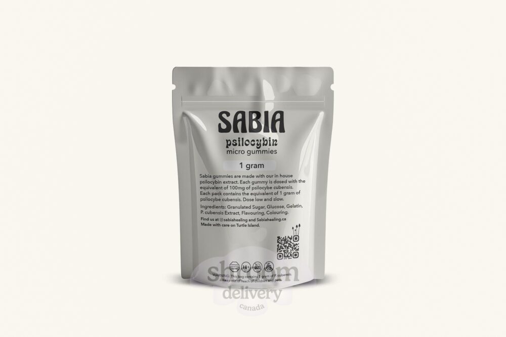 SABIA Microdosing Psilocybin Gummies - 100mg x 10 (1000mg) - Image 2